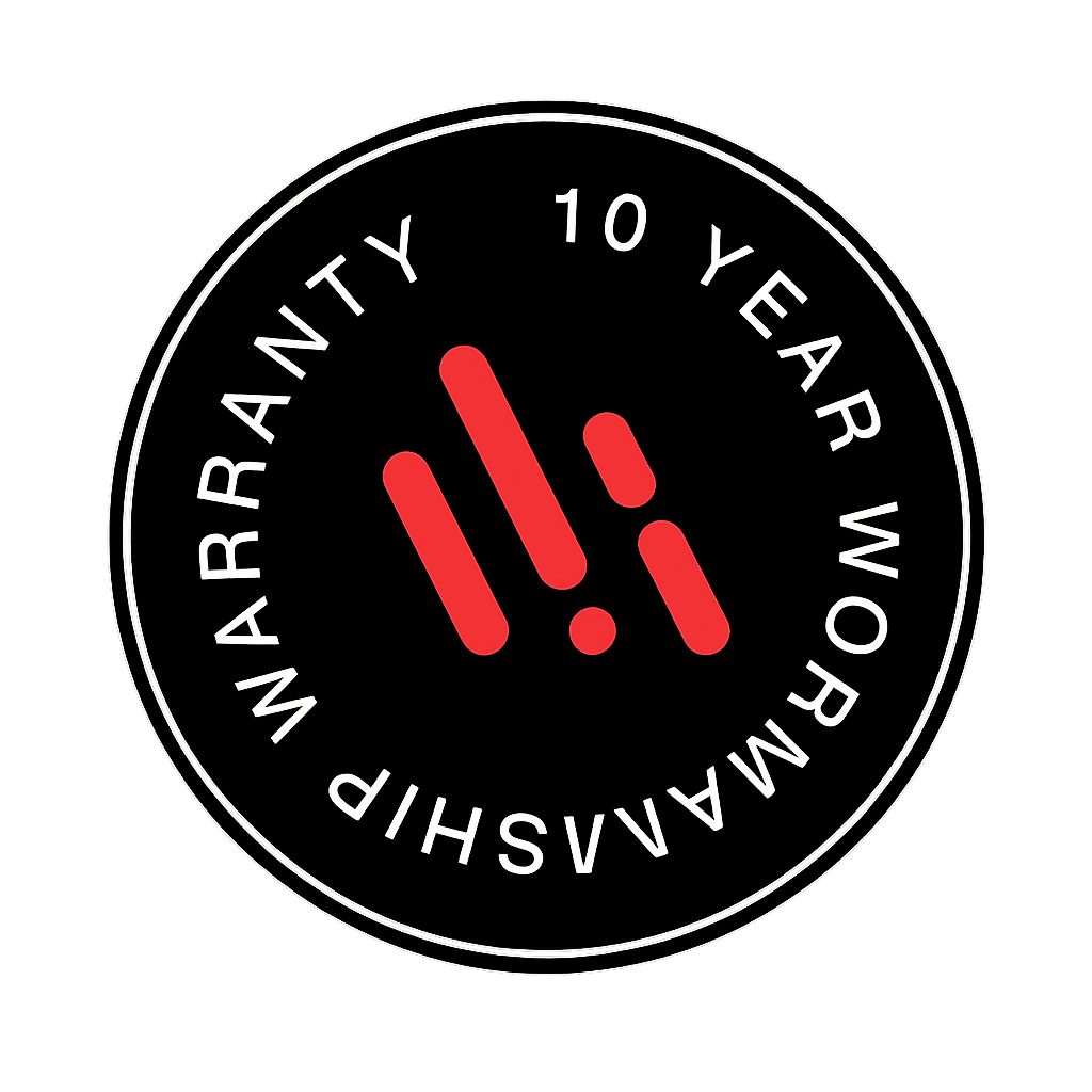 10 Year Workmanship Warranty
